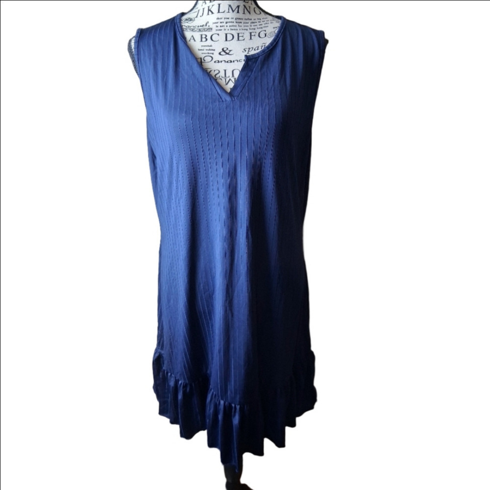 Anyshow Large Blue Dress NWT midi